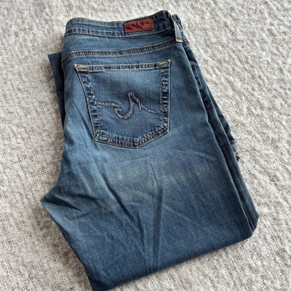 AG Adriano Goldschmied The Club
Jeans Women's 31R Blue Denim
Boot Cut USA Made - Picture 7 of 13